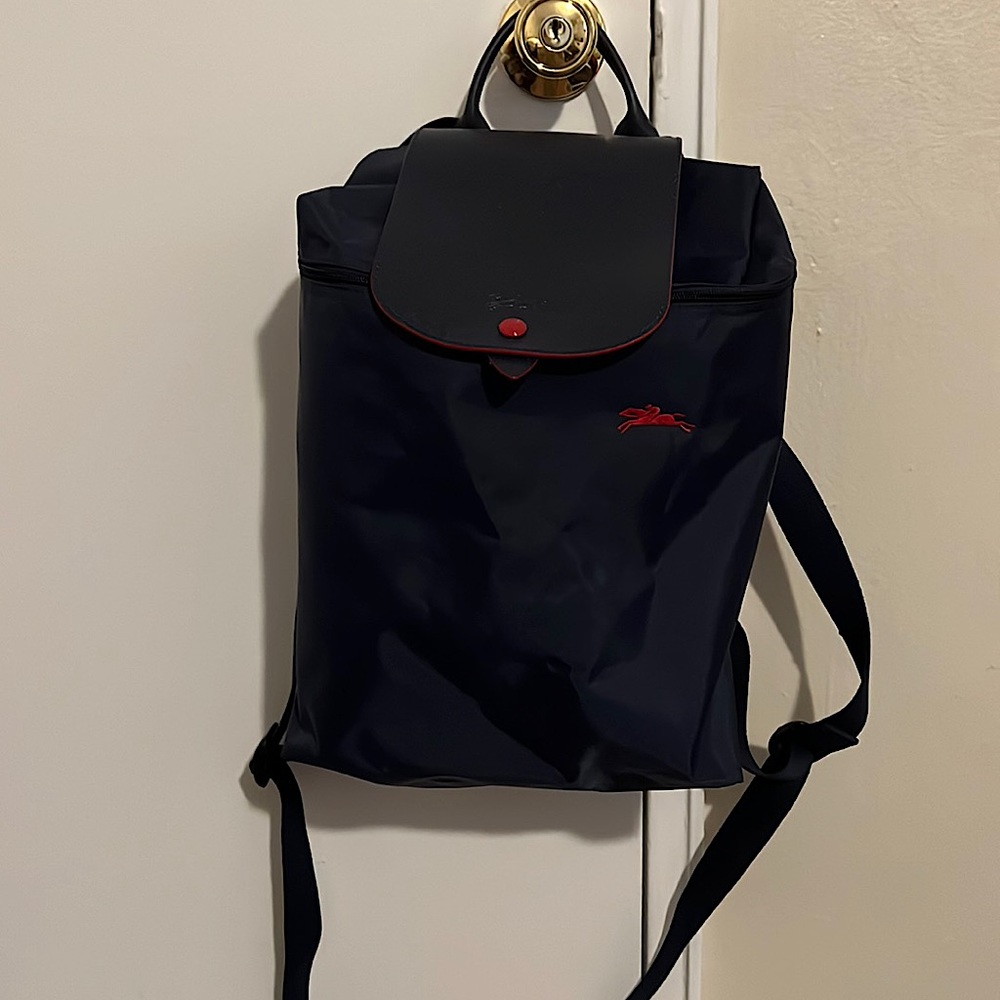 Longchamp Le Pliage Large Backpack.